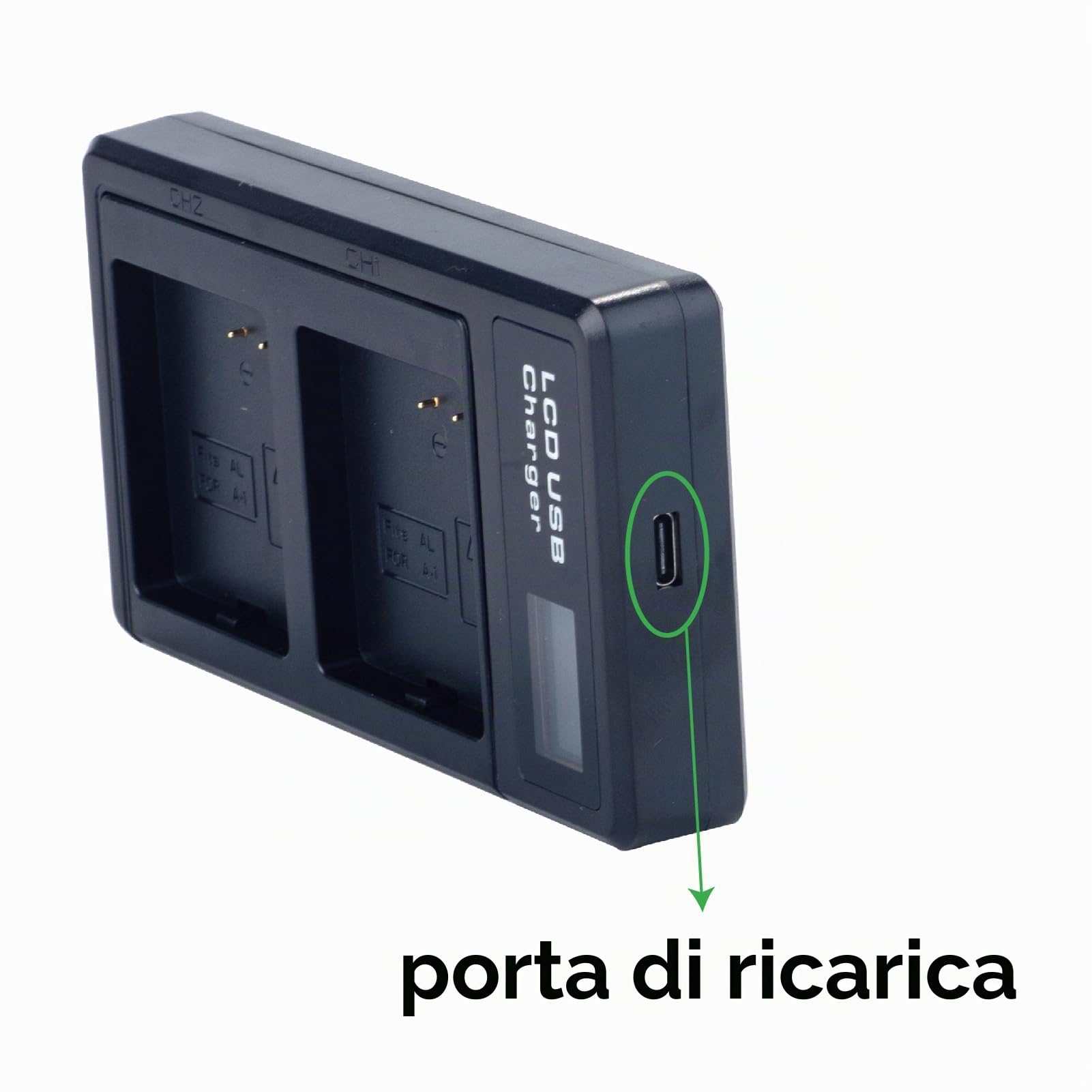 7,2V 3500mAh sostituzione per Arlo Pro, Arlo Pro 2 fotocamera VMA4400 VMC4030 VM4230 VMS3230 VM4030 VM4030P batteria di ricambio con caricabatterie (2 Akku + Ladegerät)
