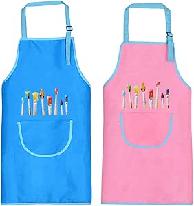 Grembiule Da Pittore E Cucina Con Tasche - Impermeabile E Regolabile, Regalo Perfetto Per Artisti E Appassionati Di Cucina - Foto 6