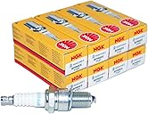 NGK BPR6ES Standard Spark Plugs 7131, Compatible with Many Classic Aston Martin, Land Rover, Maserati, Mercedes Benz, Nissan, Porsche Vehicles and More (8 Pack)