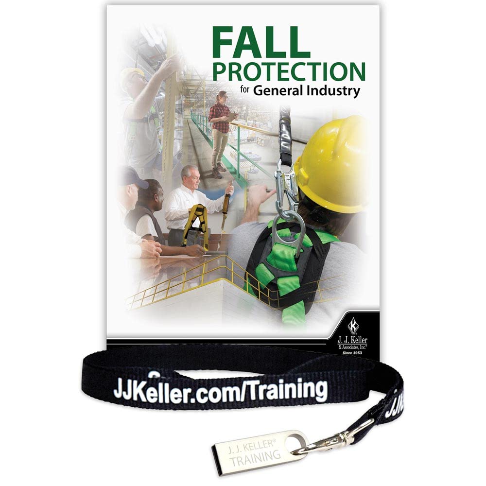 Fall Protection for General Industry Training Kit, English & Spanish, Learn OSHA Fall Protection Requirements Under The Walking-Working Surfaces Rule, J. J. Keller & Associates, Inc.