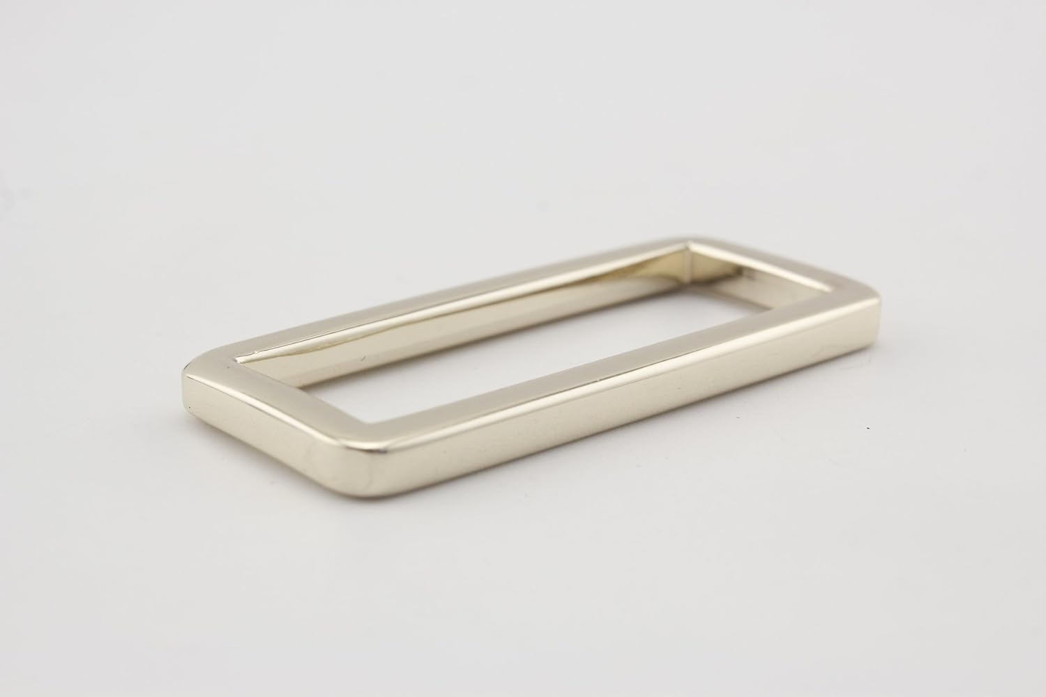 Rectangle ring 1 1/2" / 38mm zinc alloying for buckle straps bags belt purse hardware making,bag replacement Light gold U147