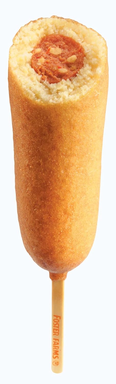 Foster Farms Chili Lovers Chicken Corn Dog, 4 Ounce -- 36 per case.