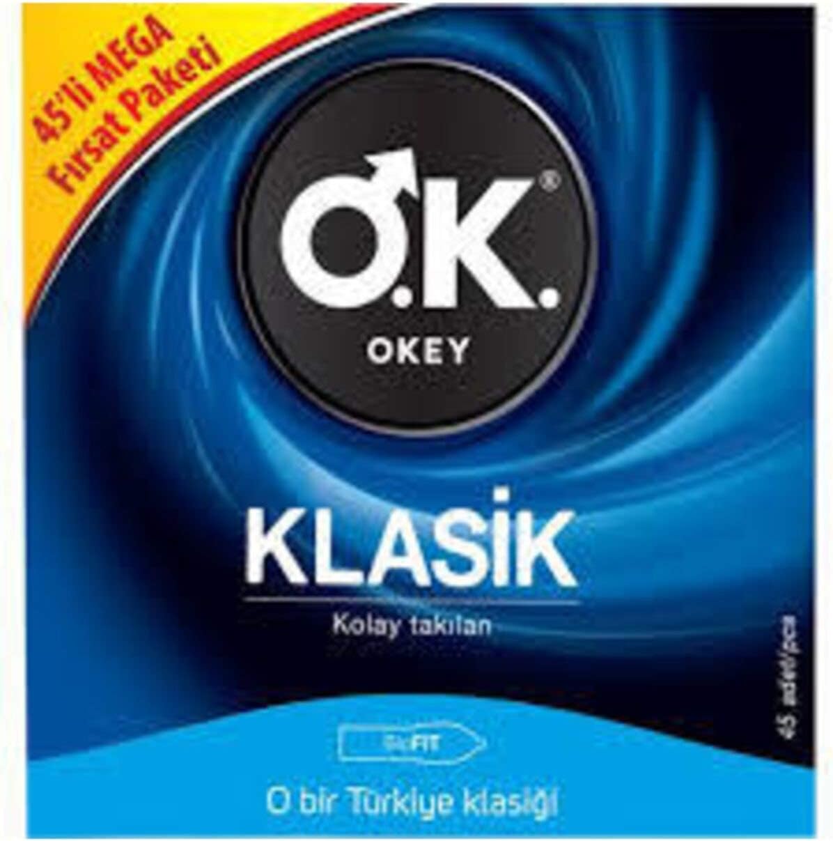 Okey Klasik 45'li Prezervatif