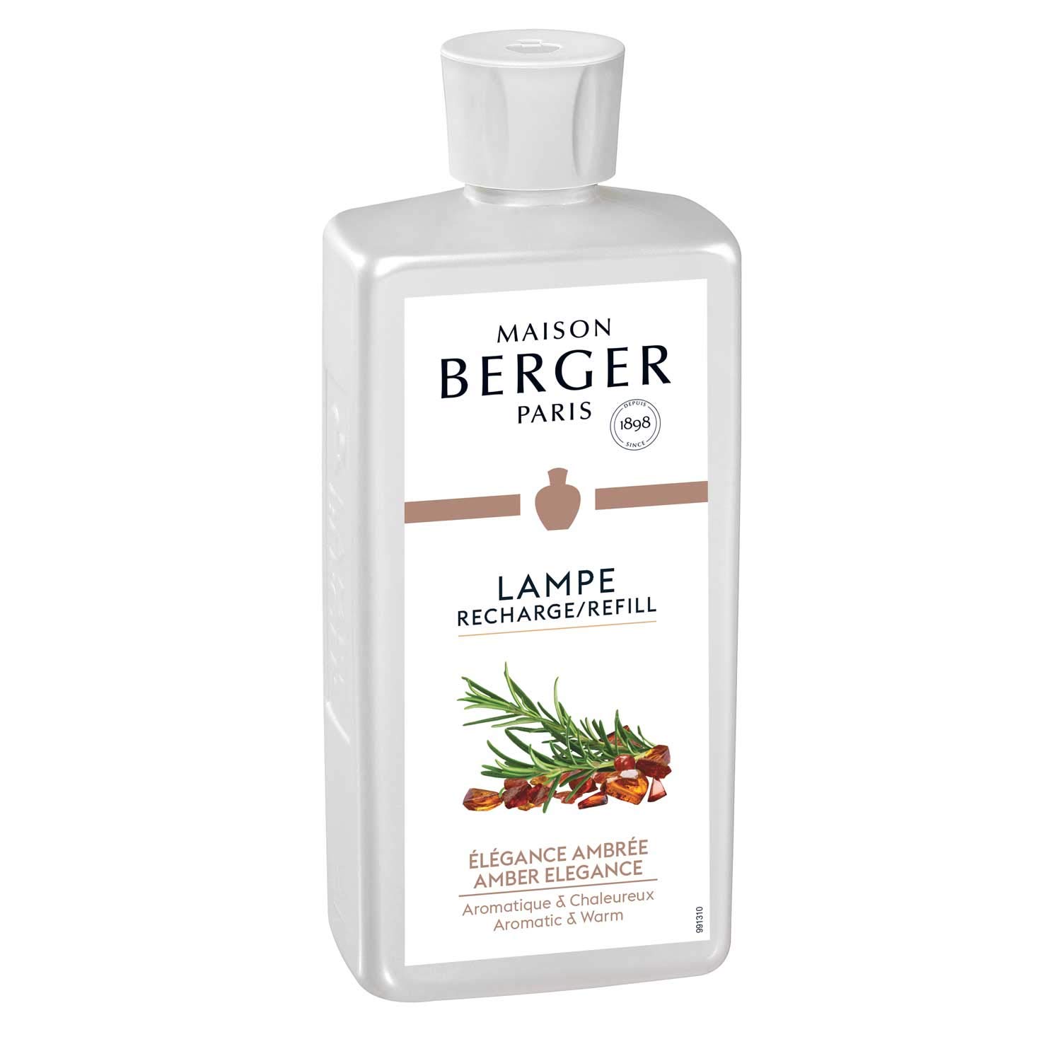 LAMPE BERGER PARIS - Fragancia de Hogar - Elegancia Ámbar 500ml