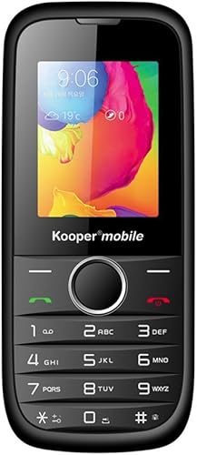 Kooper 2410863 Telefono Cellulare  Nero