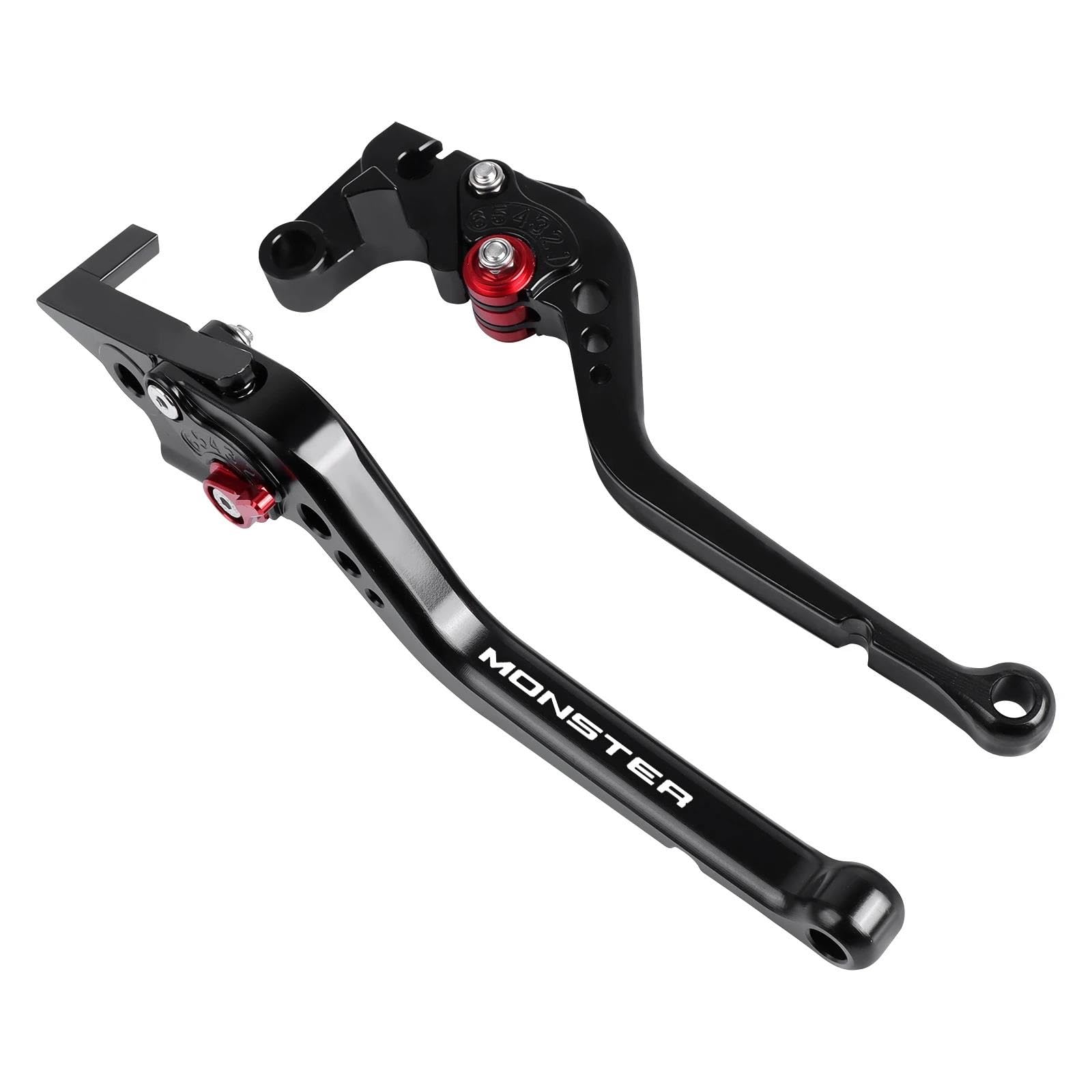 Palancas de embrague y freno ajustables para moto Ducati Monster ST2 M