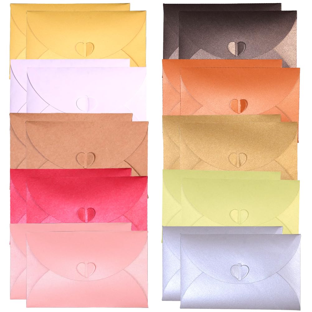 28 Pièces Enveloppe De Papier Vintage,petite Enveloppe,mini