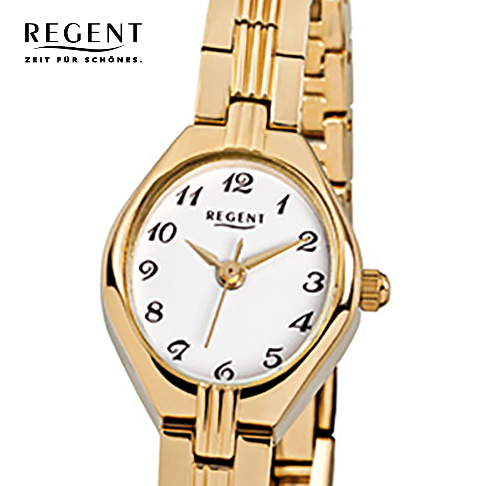 Regent elegante Uhr für Damen Blockband 6829.39.99
