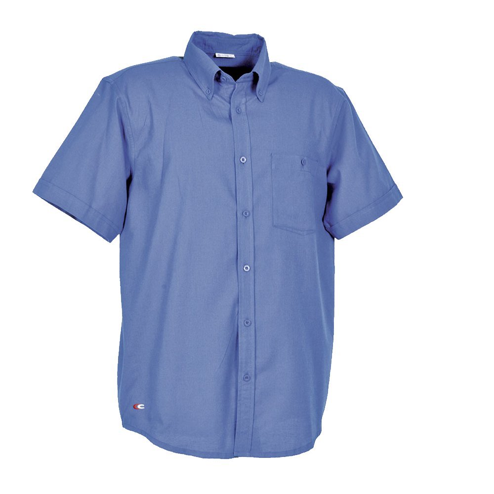 Chemise Cofra Orkney V148-0-08.Z/2 bleu royal taille S