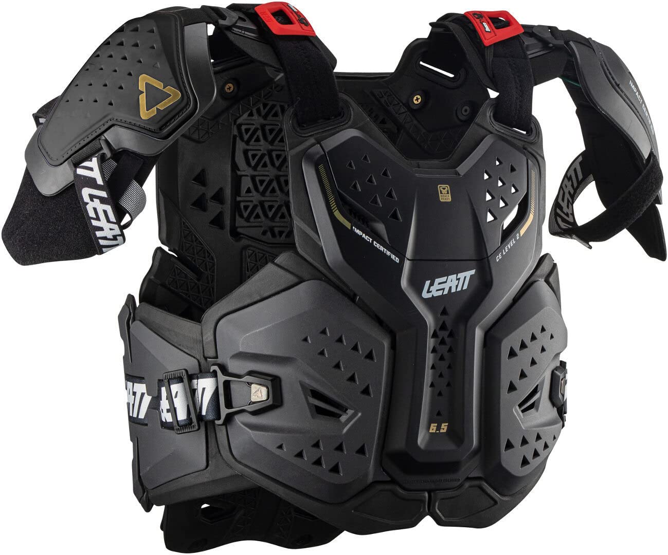 Leatt 5021400181 Protettore del Torace 6.5 Pro, L/Xl 172-184 Cm, Graphene