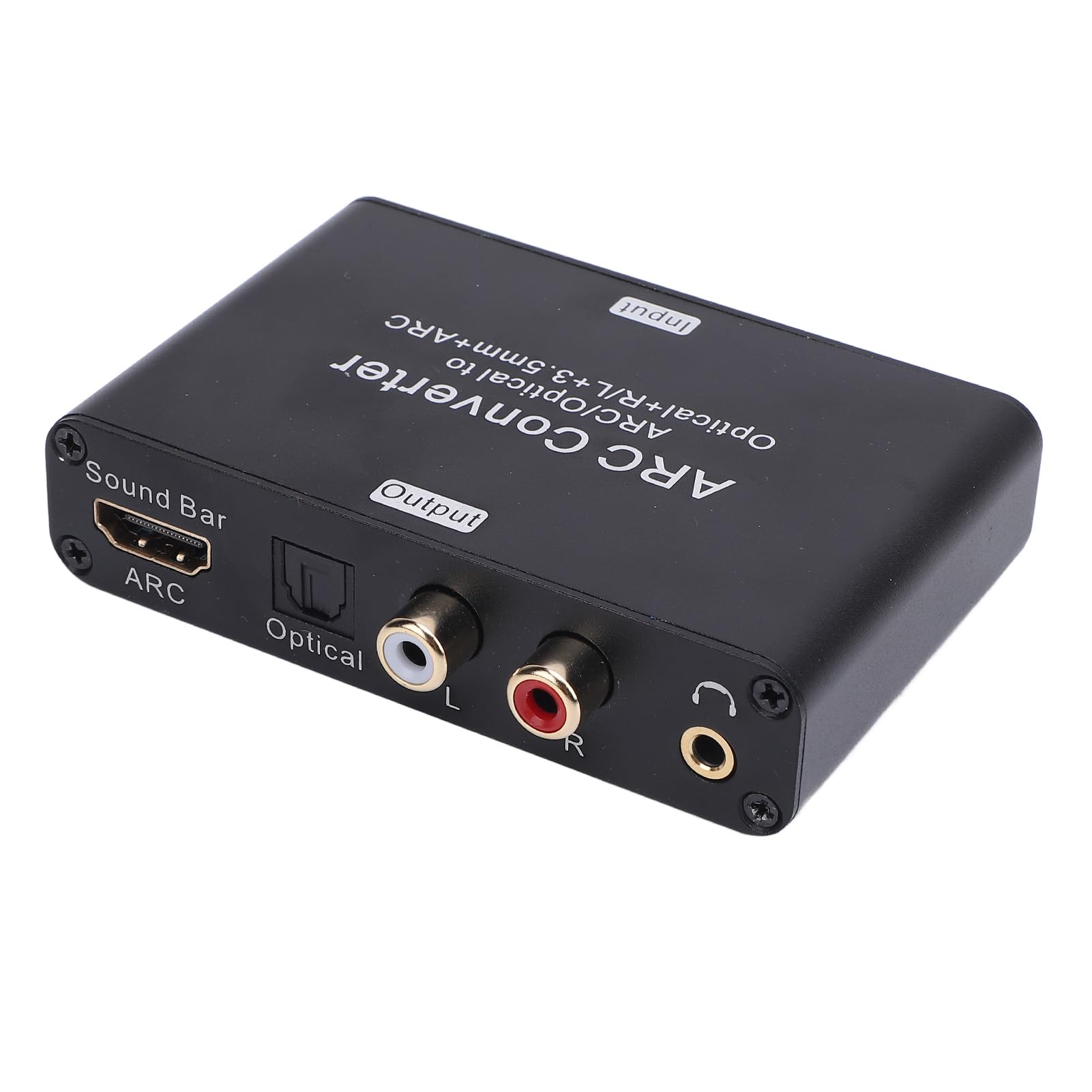 Generic Adaptador ARC Convertidor Digital a Analógico de 192 KHz, Transmisión de Sonido Perfecta, para Televisores Compatibles con ARC