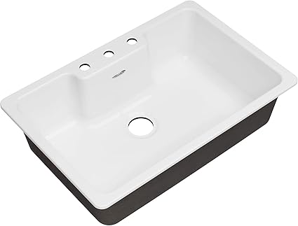 Quince 33 x 22 Cast Iron Kitchen Sink Quince Cast Iron Kitchen Sink
