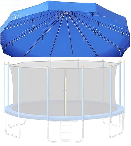 Miniatura 1 de Toldo para cama elástica con marco, resistente al agua U.V30, toldo para cama elástica para deportes al aire libre, cubierta para trampolines