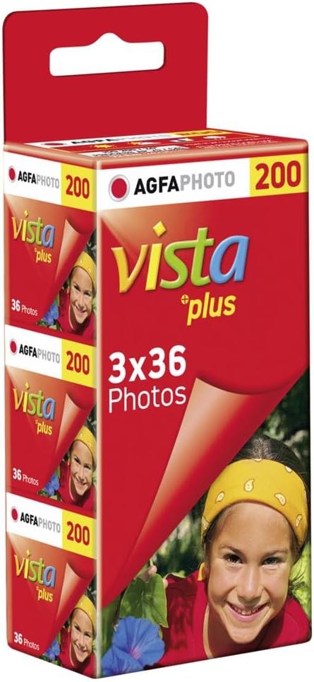 AgfaPhoto Vista Plus 200 135-36 (3 Pieces)