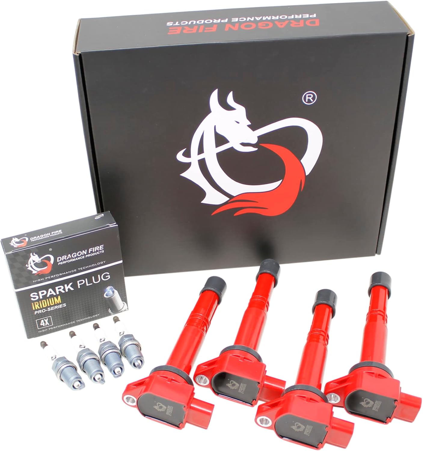 DRAGON FIRE PERFORMANCE Ignition Coils IRIDIUM Spark Plugs