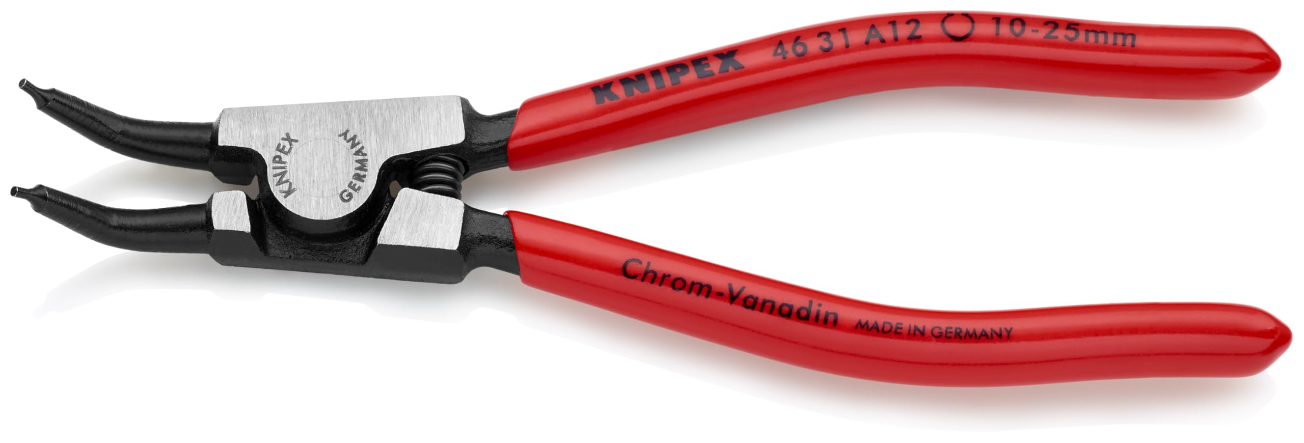 KNIPEX 45 Angled Snap Ring Pliers - Forged Tips -3