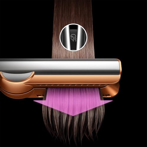 Dyson Airstrait™ Lisseur et Sécheur (Rouge velours et or.) - 5
