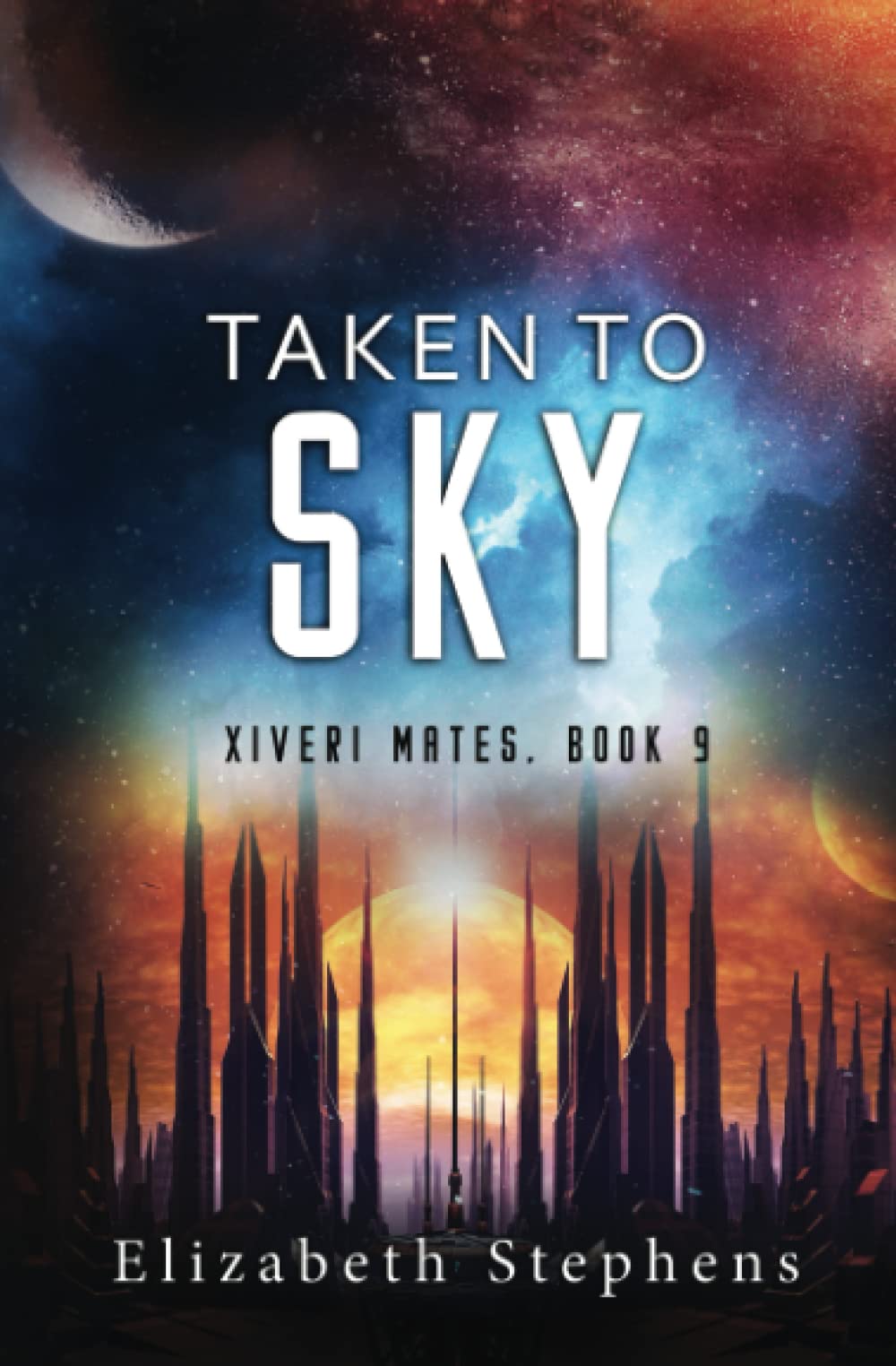 Taken to Sky: A SciFi Alien Romance (Xiveri Mates Book 9)