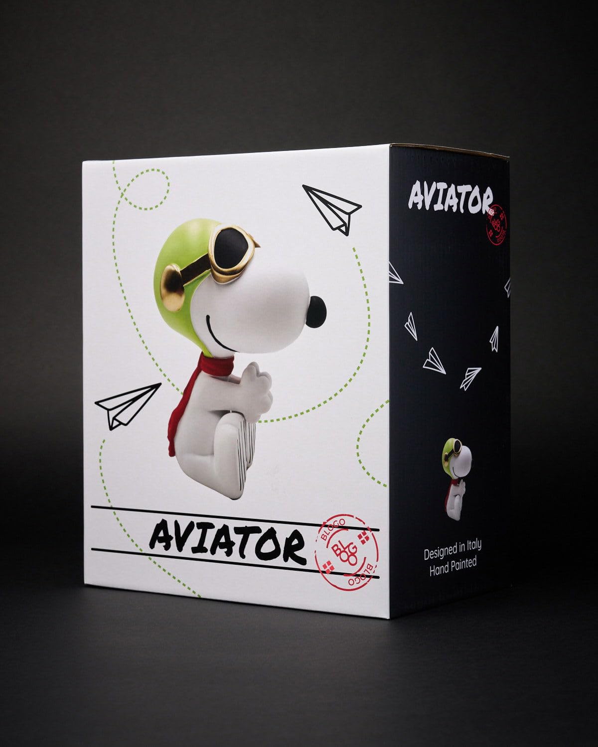 COLLECTIBLE PEANUTS AVIATOR BIANCO 12 CM