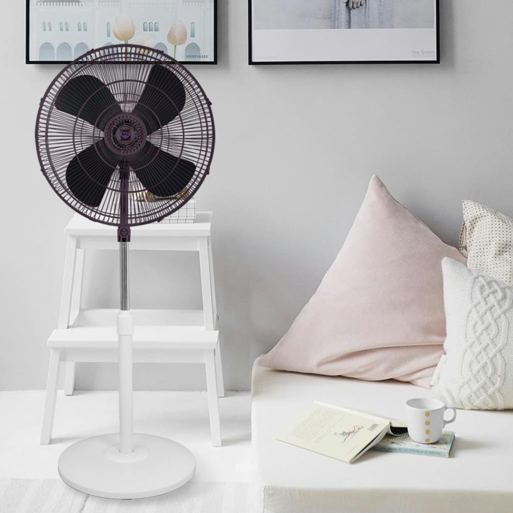 Pied et Colonne Réglables pour Ventilateur, Support Stable