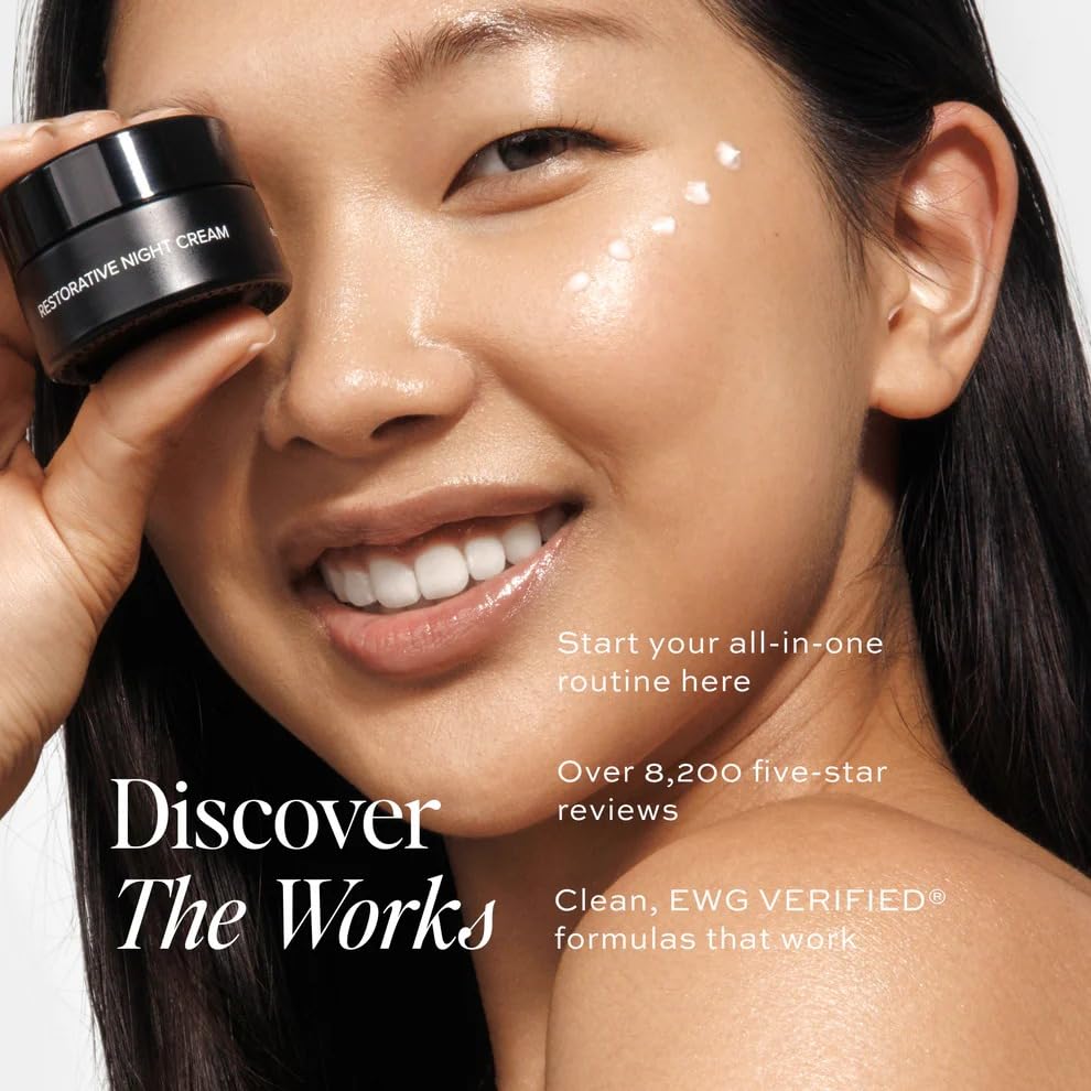 DIME Beauty The Works Discovery Set - 6-Piece Clean Skincare Starter Kit with Cleanser, Toner, Hyper Glow Serum, Hyaluronic Acid Serum & Day/Night Creams, Vegan & Cruelty-Free thumbnail 7