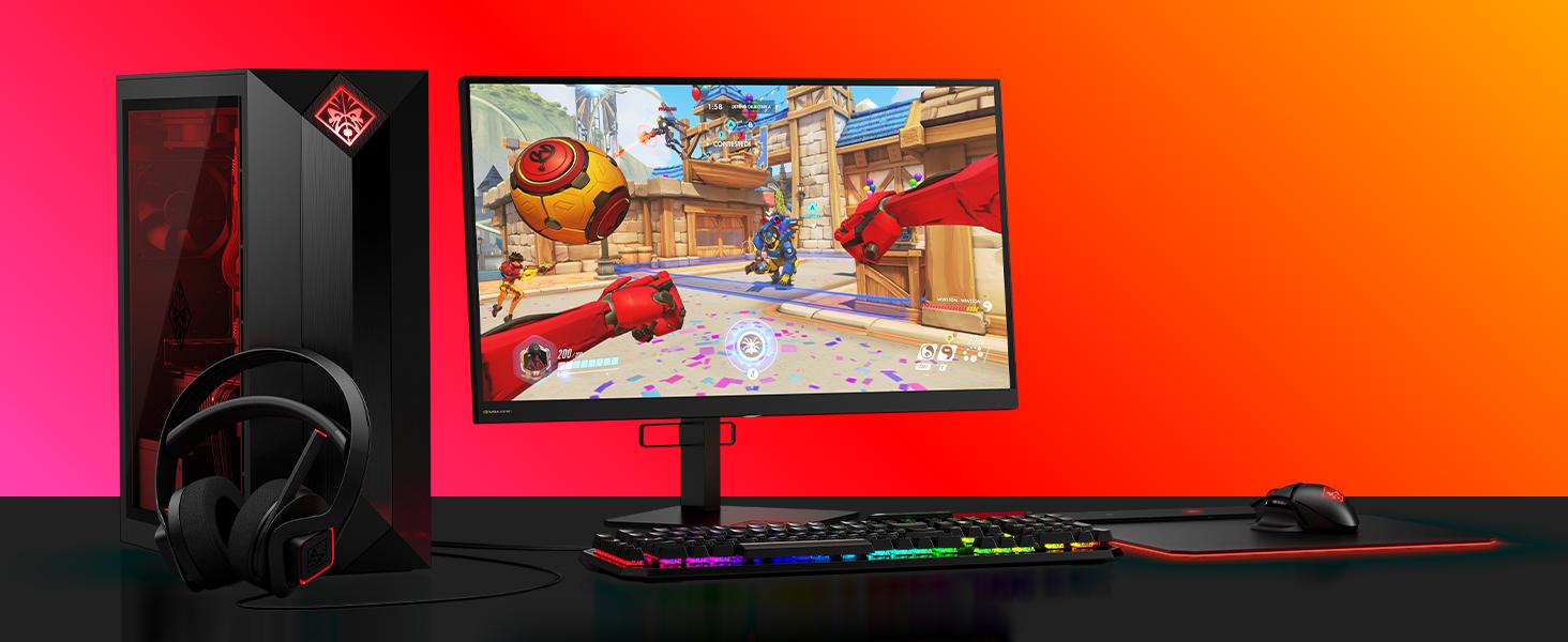 Amazon.com: HP OMEN Obelisk Gaming Desktop Computer, AMD Ryzen 7 