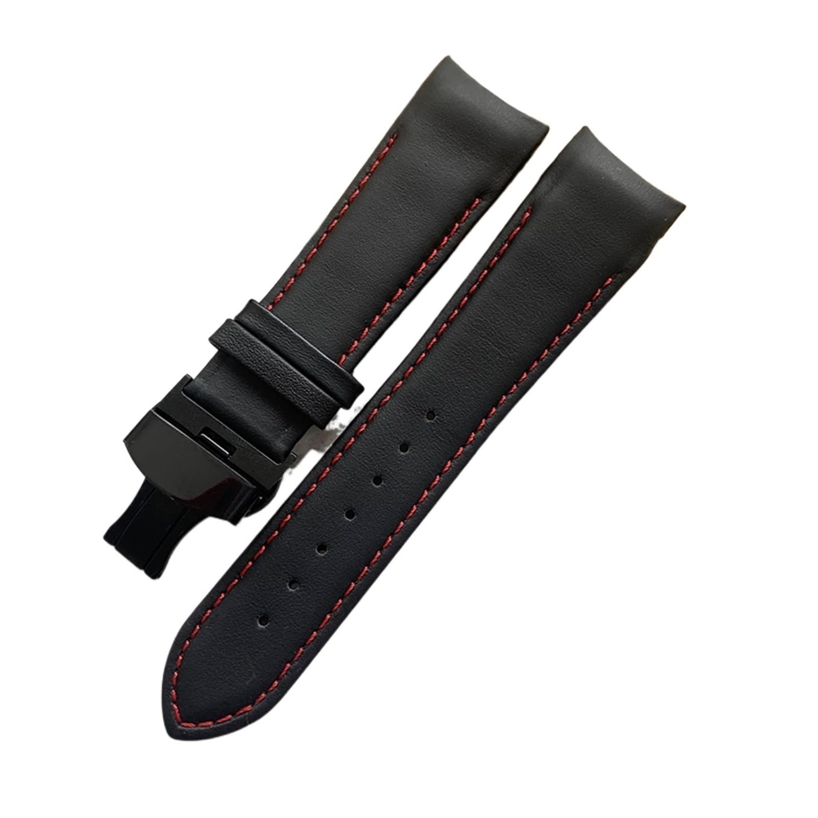 XILILHC Cinturino Con Estremità Curva 22 23 24 Mm Compatibile Con Cinturino T035