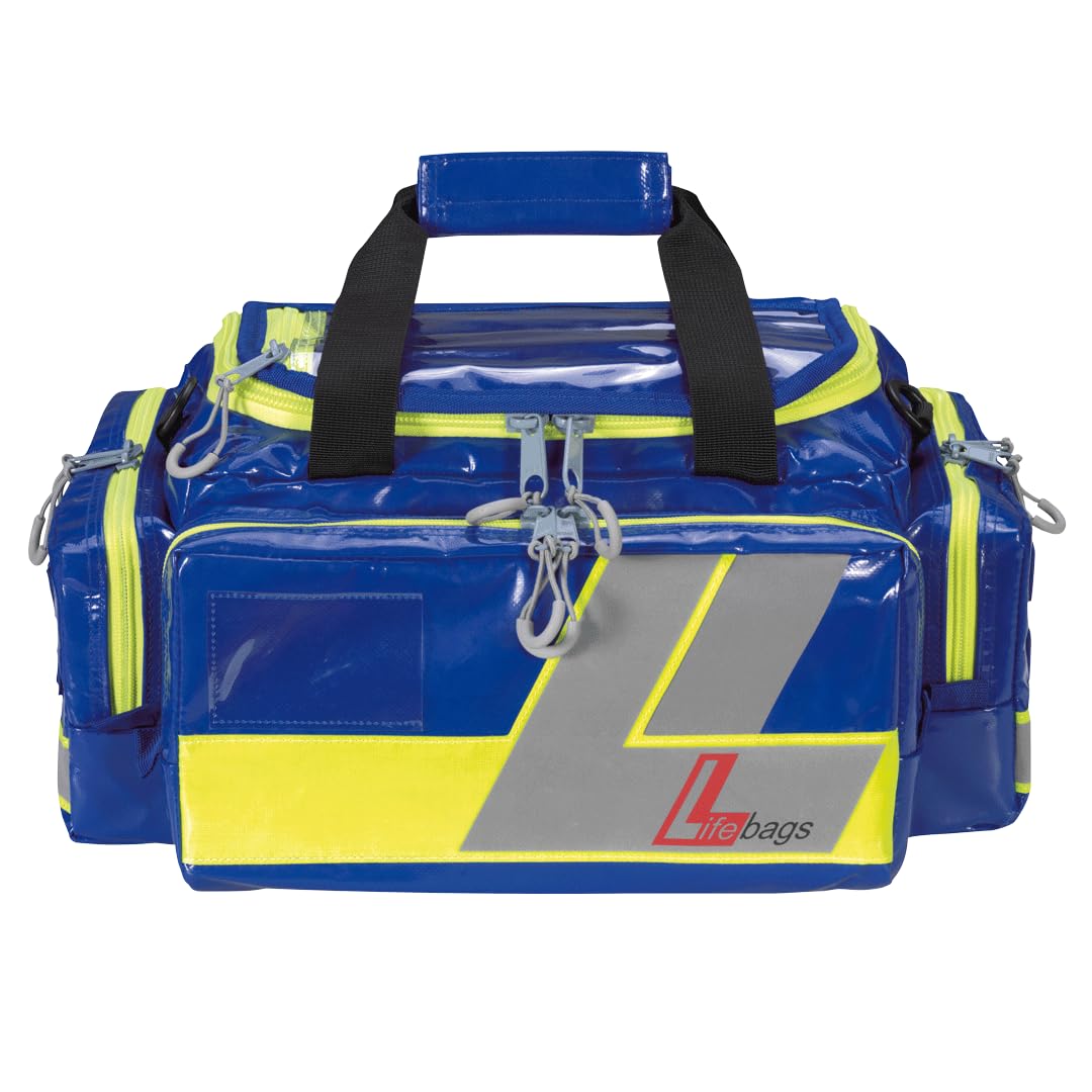 Söhngen Lifebag S (Erste Hilfe Rucksack für den Sport, Farbe blau, bestückt, Erste-Hilfe-Kit, Notfallausrüstung) 0405054