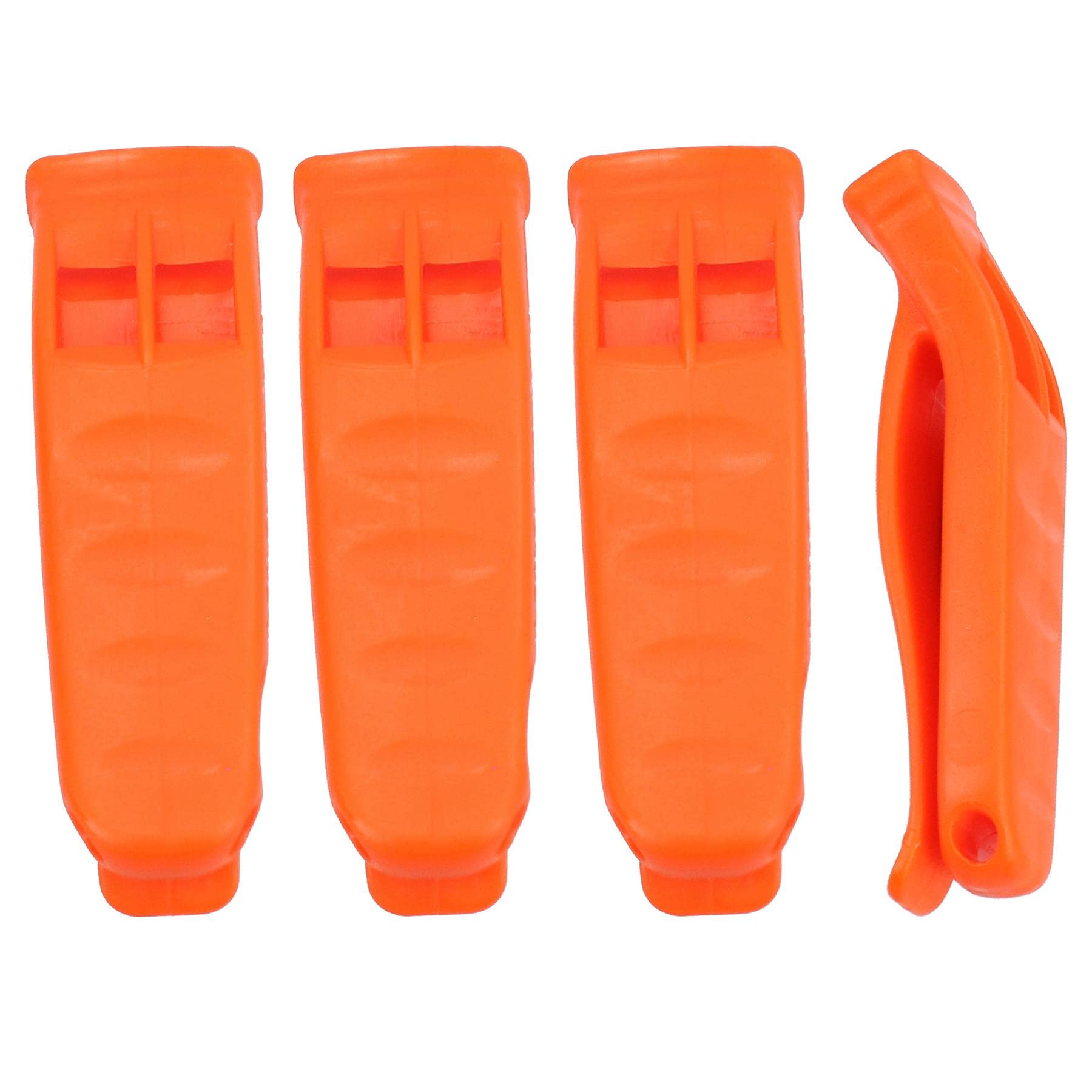 AB Tools 4 Pack Safety Whistle Twin Tone 100db Plastimo Personal Safety Aid for Life Jacket