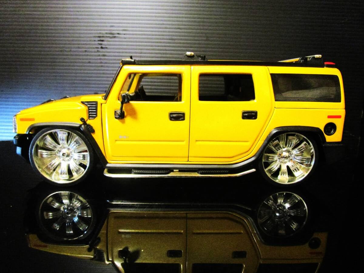 Amazon.co.jp: Jada TOYS 1/18 DUB CITY HUMMER H2 ハマー H2 磨き処理