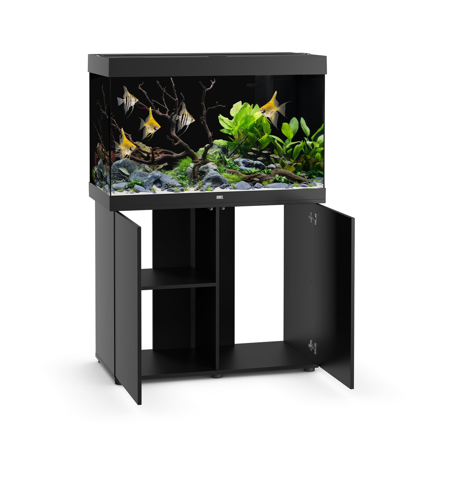 JUWEL Aquarium Rio 290 Kombination Schwarz Premium-Bundle