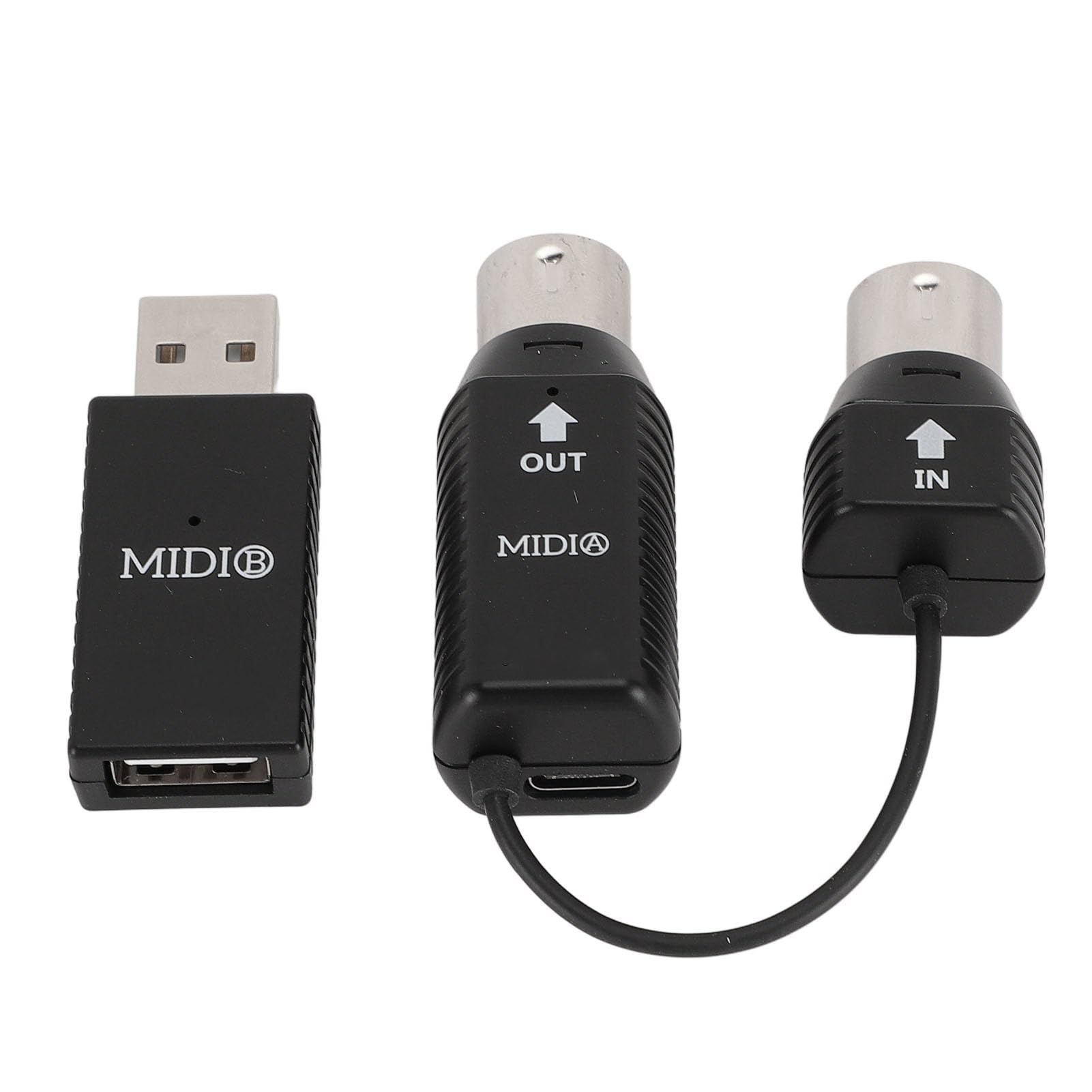 Adaptador Midi Inalámbrico con Baja Latencia para el Controlador Midi de Conectividad sin Costuras USB a Device para OS X y XP con Configuración Fácil