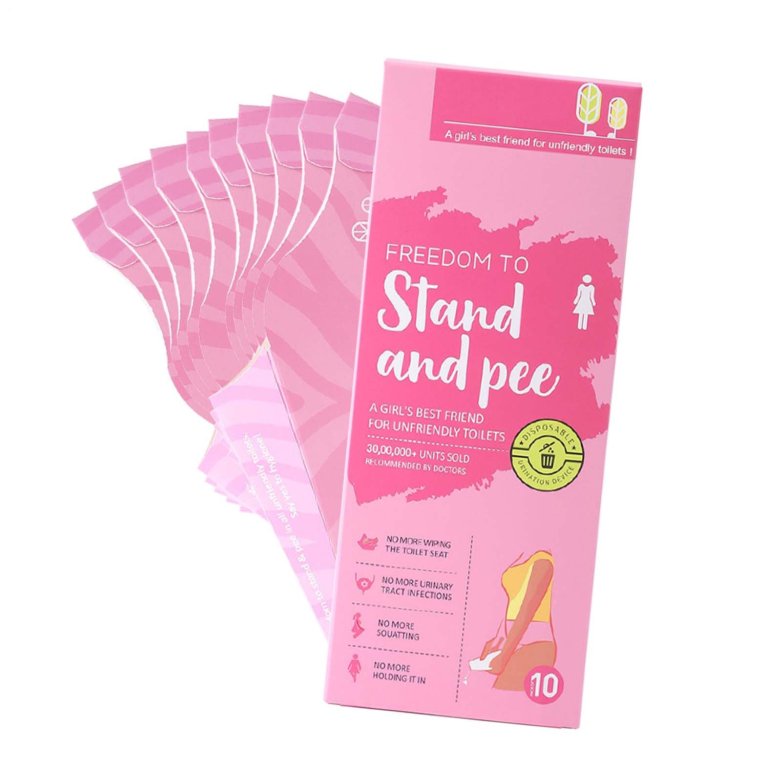 Lot de 10 entonnoirs pour uriner pour femme, appareil en papier étanche, 23 x 9,4 x 1,5 cm, design ergonomique et étanche pour voyage, randonnée, grossesse, utilisation en plein air Lot de 10 entonnoirs pour uriner pour femme, appareil en papier étanche, 23 x 9,4 x 1,5 cm, design ergonomique et étanche pour voyage, randonnée, grossesse, utilisation en plein air