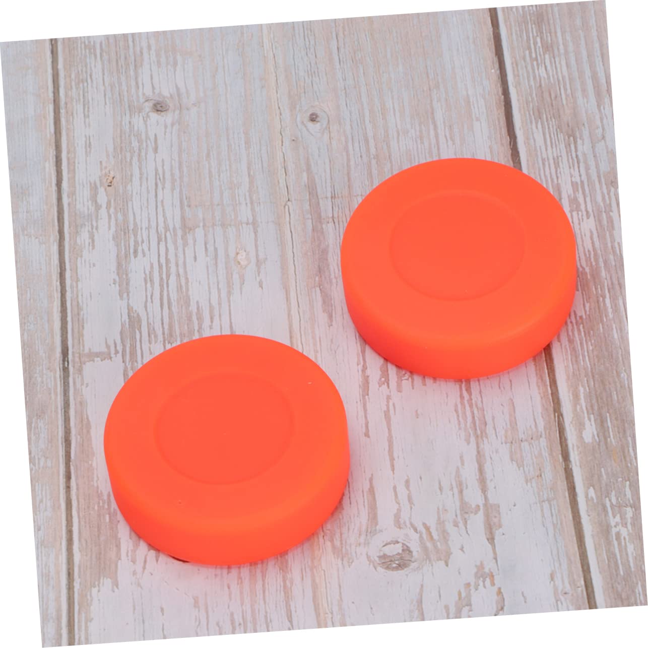 BESPORTBLE Rondelles de Hockey Dureté Réglable en Caoutchouc 12 Pièces Surface Mate Lisse Accessoires pour Hockey Glace et Roller