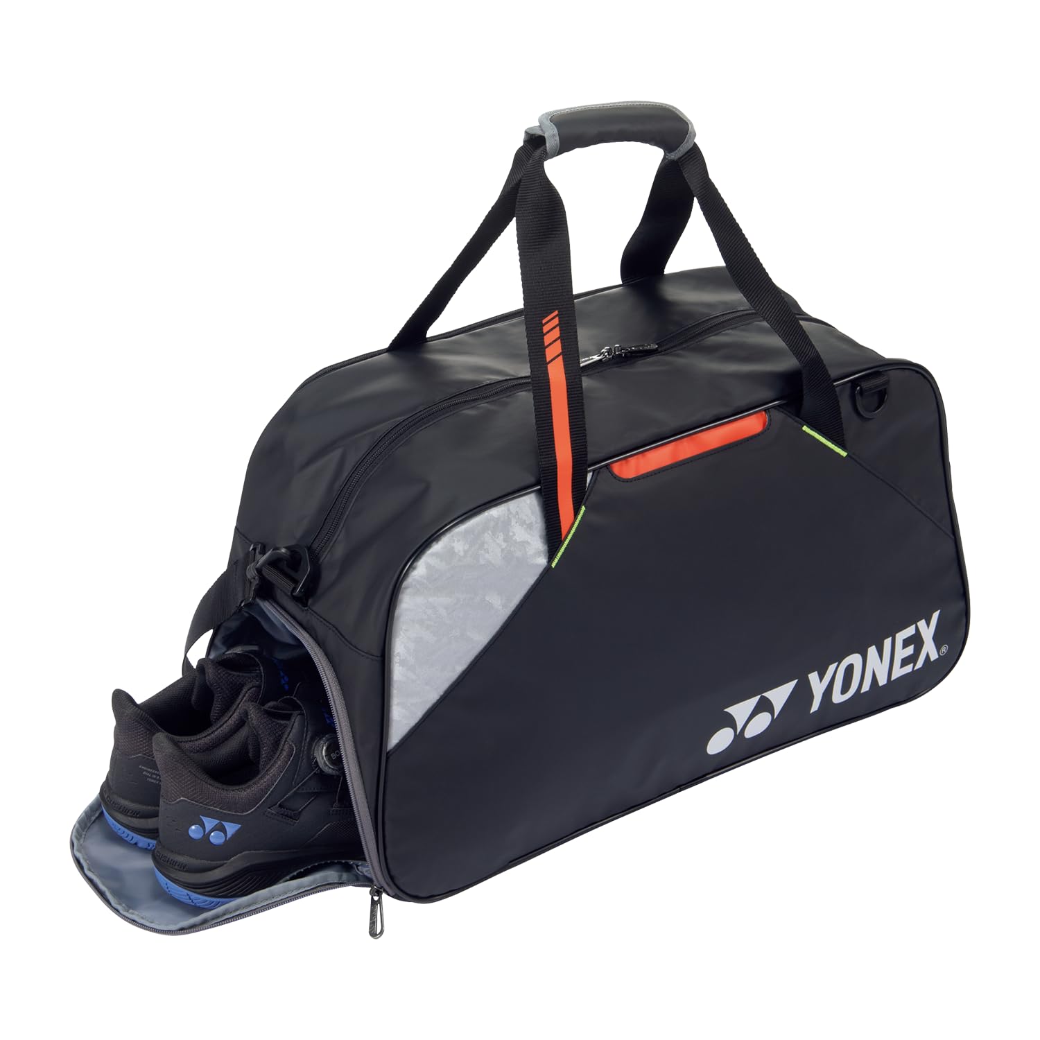 YONEX Club Boston Bag 52511 Sac de badminton avec compartiment pour raquette, compartiment principal et chaussures | Bandoulière amovible | 55 x 26 x 30 cm | Plusieurs couleurs