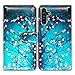 Bcov Galaxy A13 5G Case, Plum Blossom Flower Leather Flip Phone Case Wallet Cover with Card Slot Holder Kickstand for Samsung Galaxy A13 5G 2021