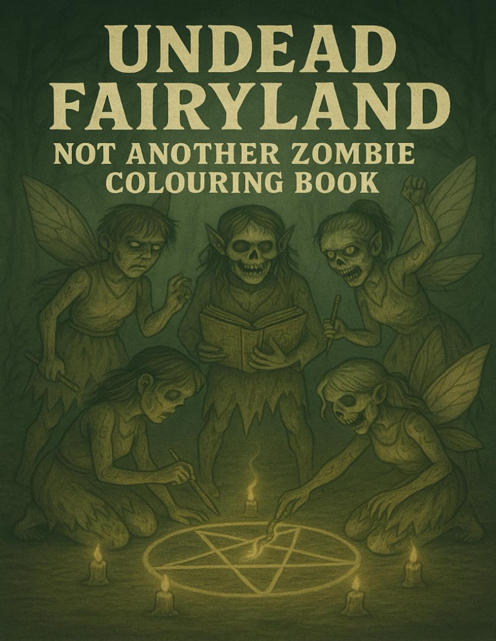 Undead Fairyland : Not Another Zombie Colouring Book (Undead Fairyland series)