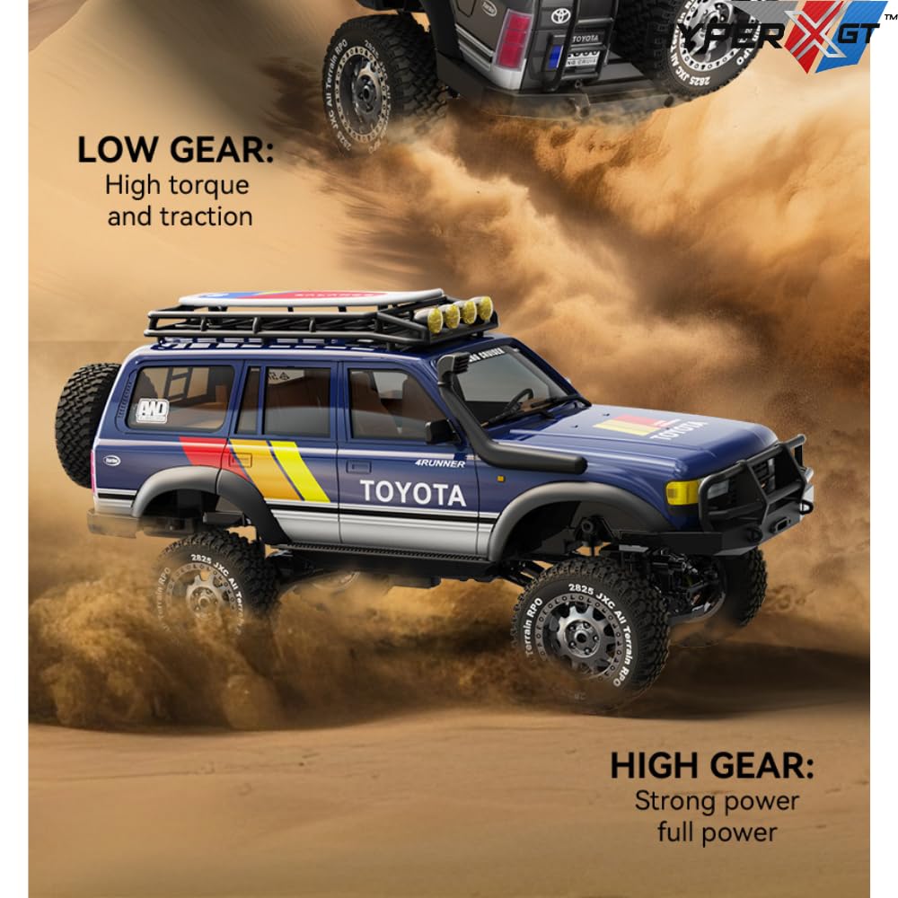 HYPERXGT 1/12 Scale Toyota Land Cruiser LC80 Official Licensed 4WD