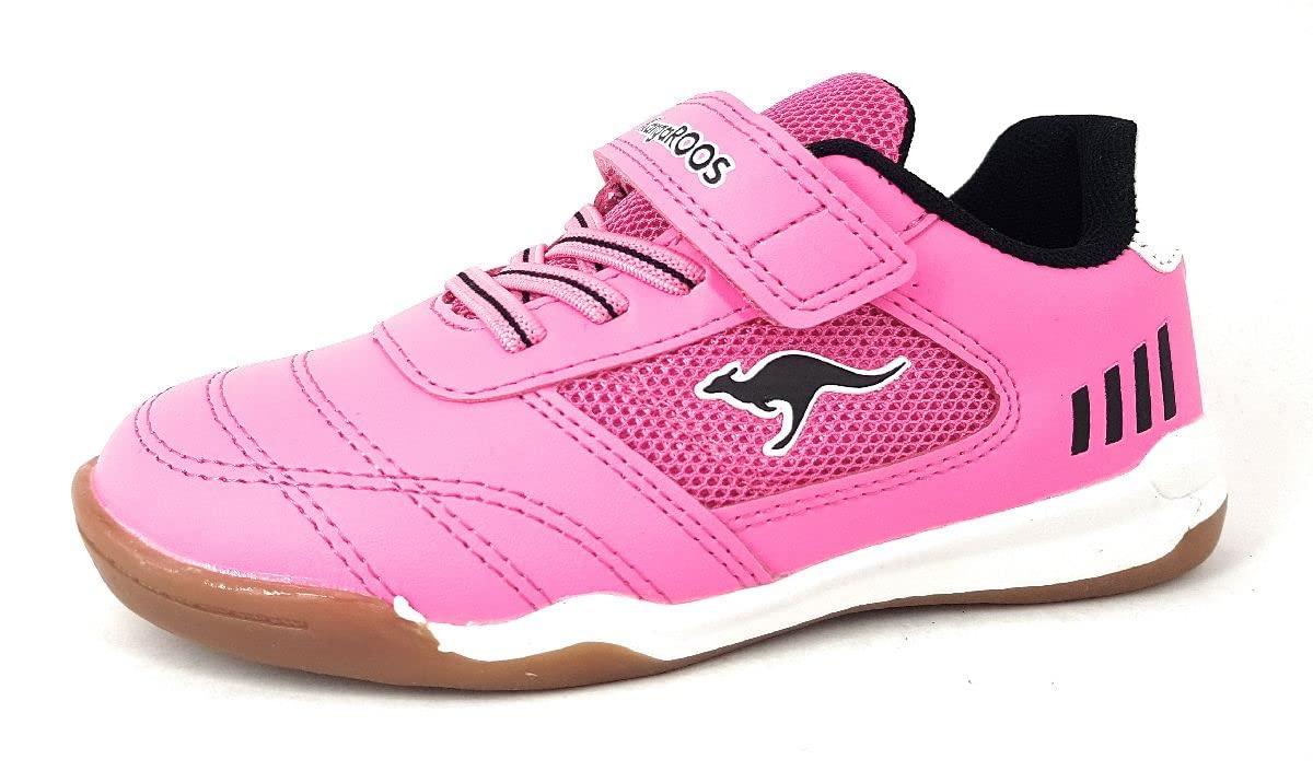 KangaROOS Women's K-bilyard Ev Trainers, Neon Pink Jet Black, 39 EU