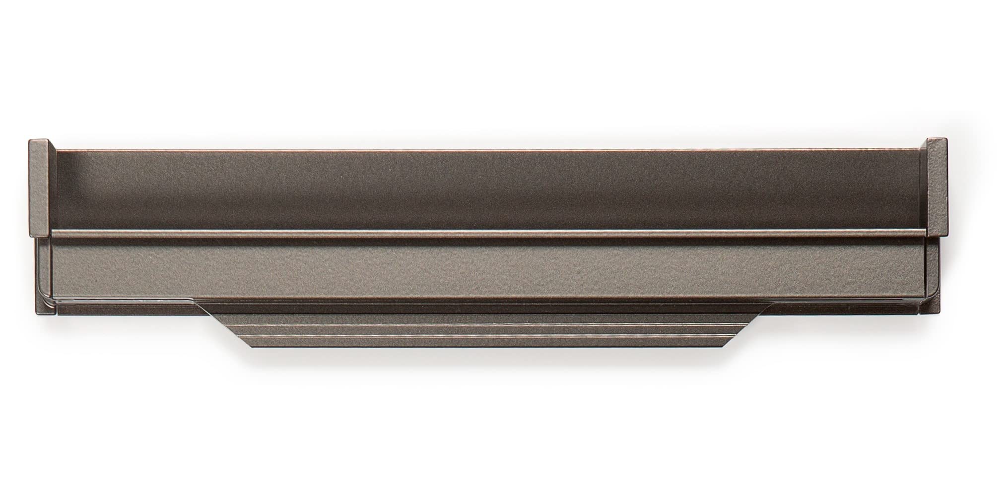 Poignées de meuble Gedotec HEXXA gris aluminium de 1100 mm pour armoire