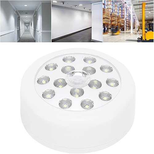Miniatura 2 de MOUMOUTEN Body Sensor Light 15 LEDSuper Bright Infrared Sensing Lamp, 12V Sensor Light, Energy-Saving Induction Lamp, Wireless, Auto Response for