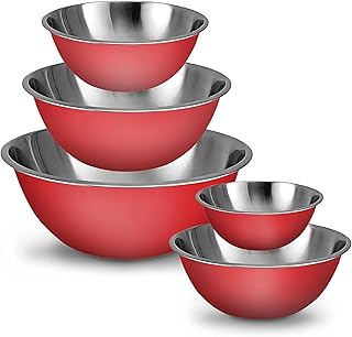 WHYSKO Stainless Steel Mixing Bowls Set