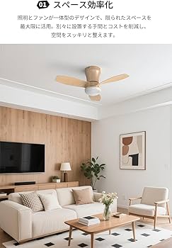 シーリングファンライト coizabera 揺らぎ防止 6-10 シーリングファン