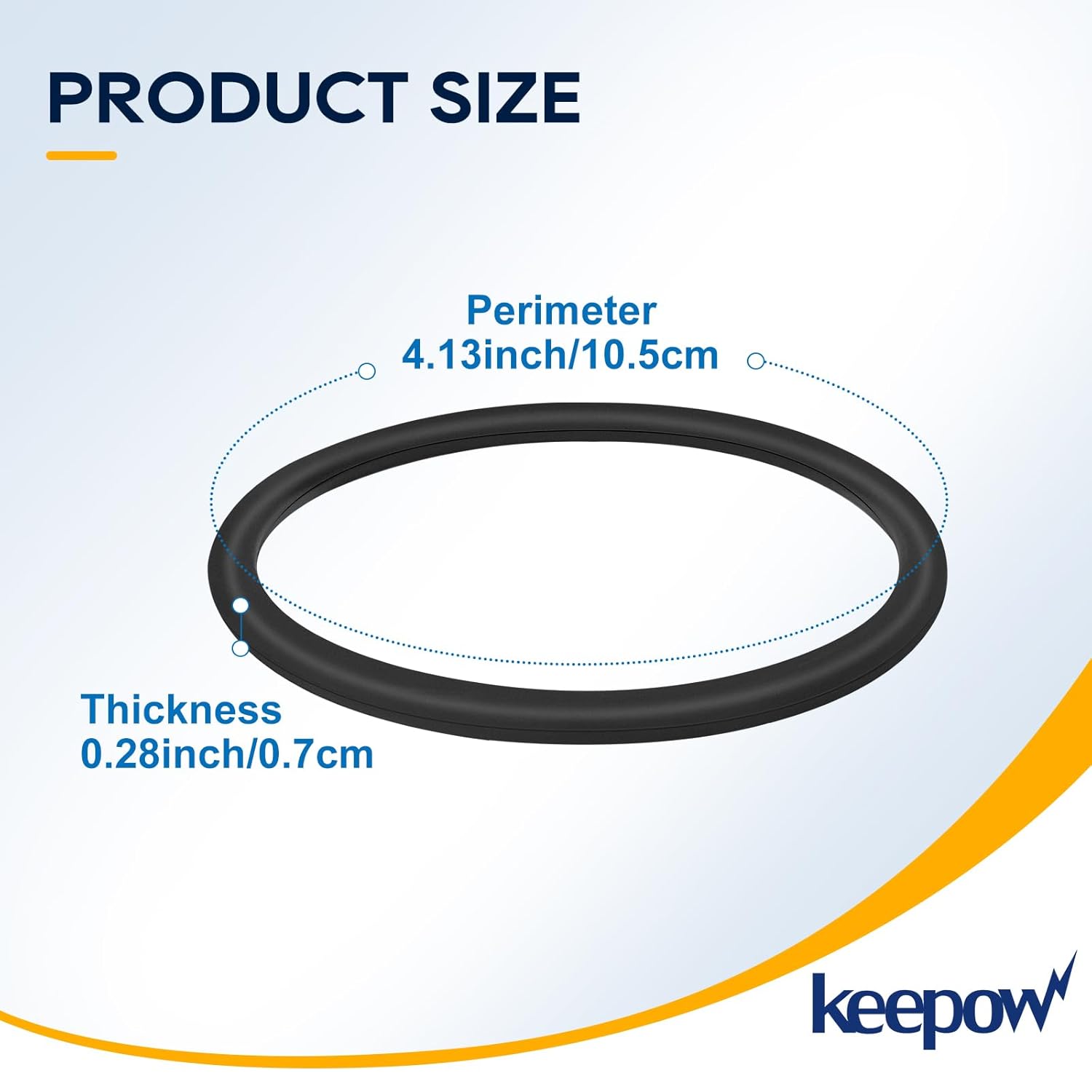 KEEPOW Vacuum Belt, 23 Pack Round Vacuum Belts Replacement Vacuum Parts Compatible with Sanitaire Eureka Vacuum Cleaner, SC679 C2094 Belt, Part Number 30563B, 30563A