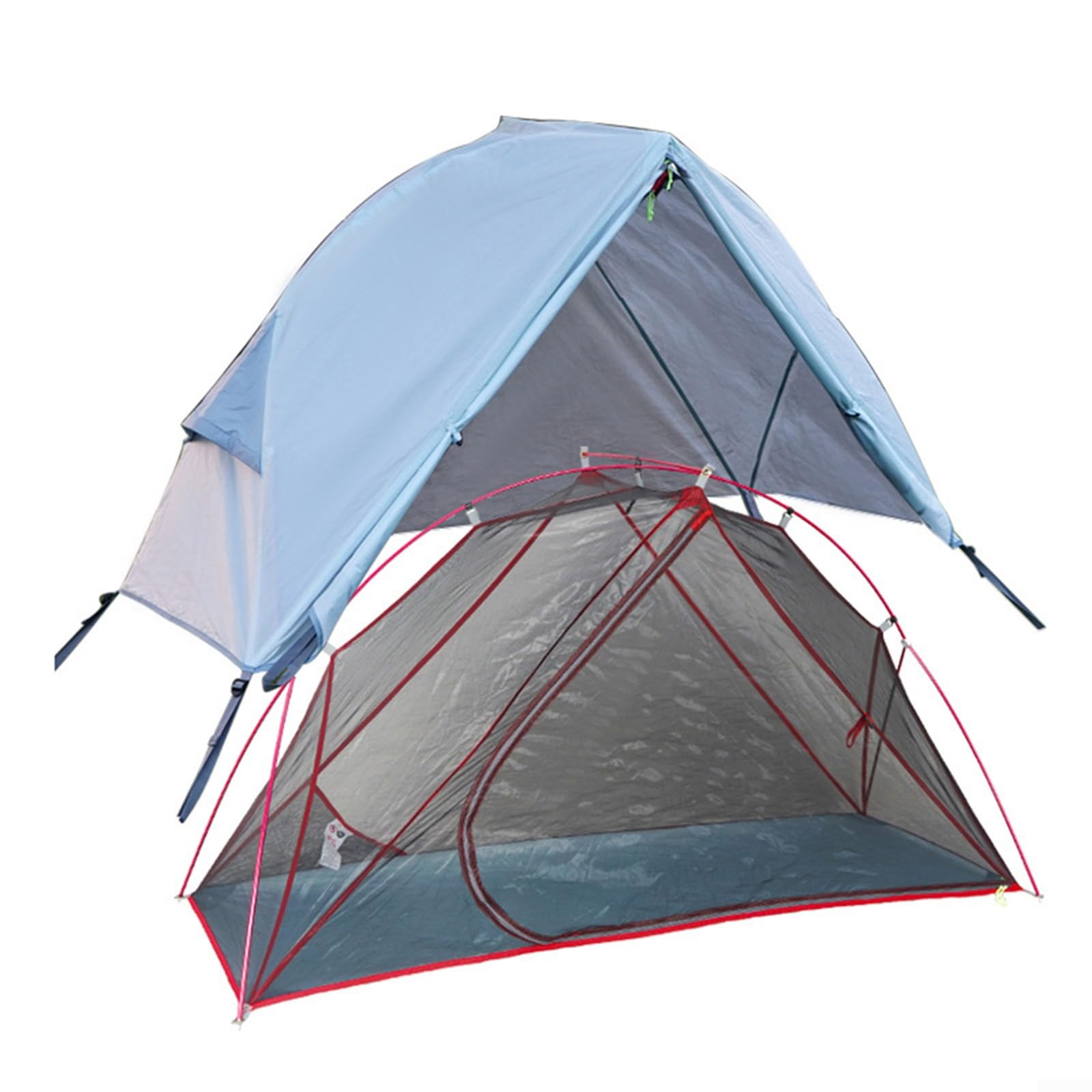 RERTOARY 2-stöckiges Camping-Bett-Zelt, leichte erhöhte Zeltabdeckung für den Außenbereich Sport & Freizeit