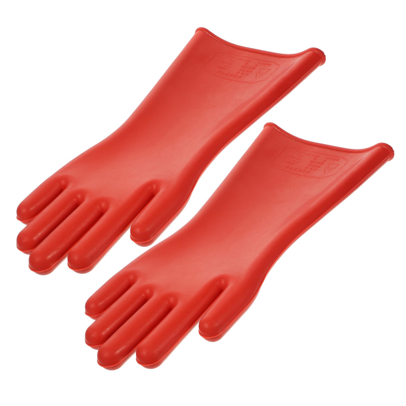 Guantes Aislantes de Goma para Electricistas Protección Alta Tensión Flexibles y Duraderos Guantes de Trabajo Cómodos Unisex para Uso Interior y Exterior
