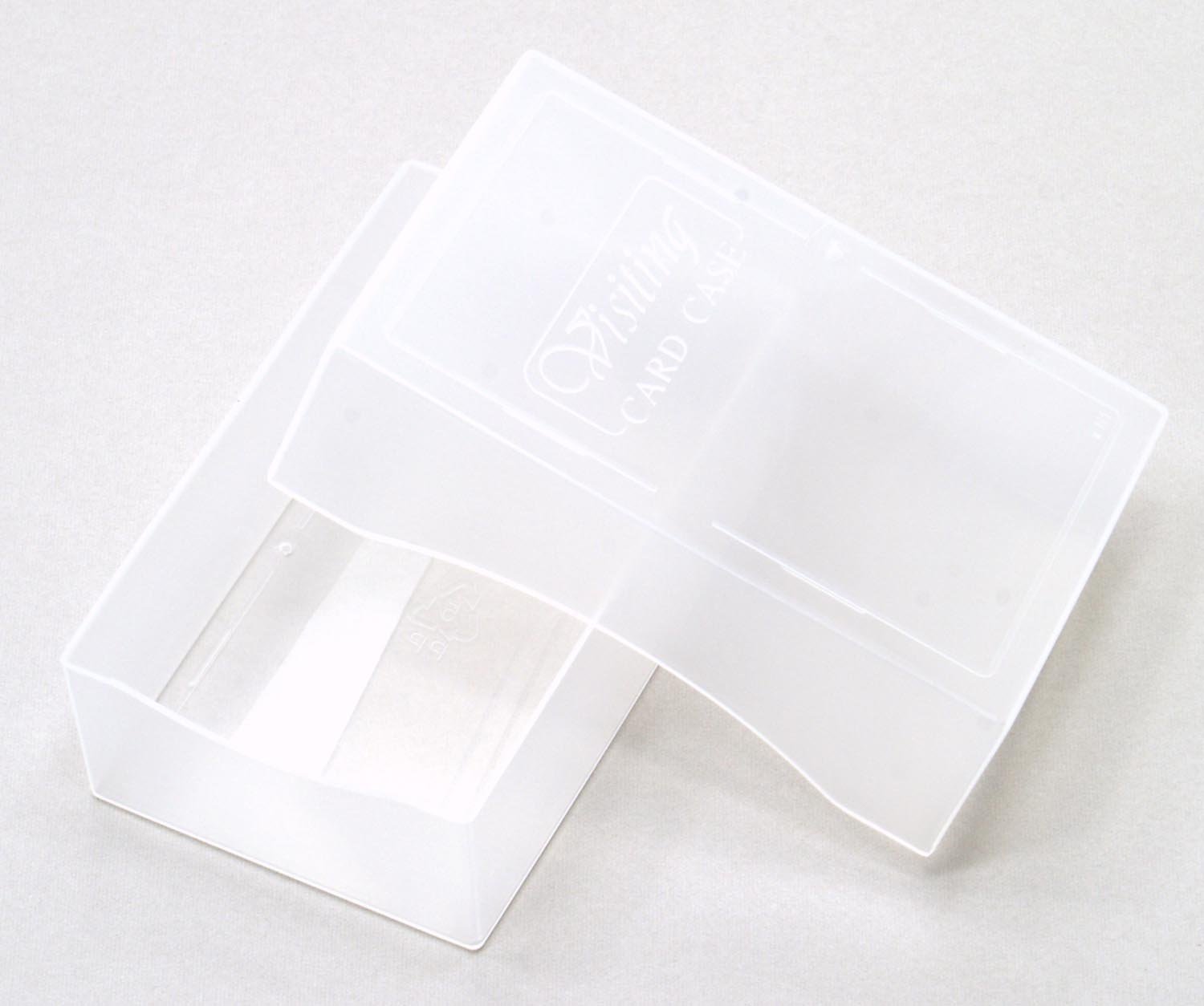 Amazon | 名刺ケース 名刺箱 PP(ポリプロピレン) 特厚用 深さ29mm 50個