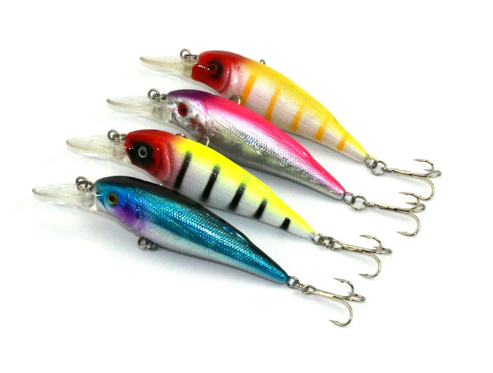 Esche Artificiali In Silicone YMDZ 5 Pcs Esche Da Pesca T Coda Esche Artificiali Siliconiche Manovella Piombo Pesce Gancio Con Esche Silicone Per Luccio Persico Spigola