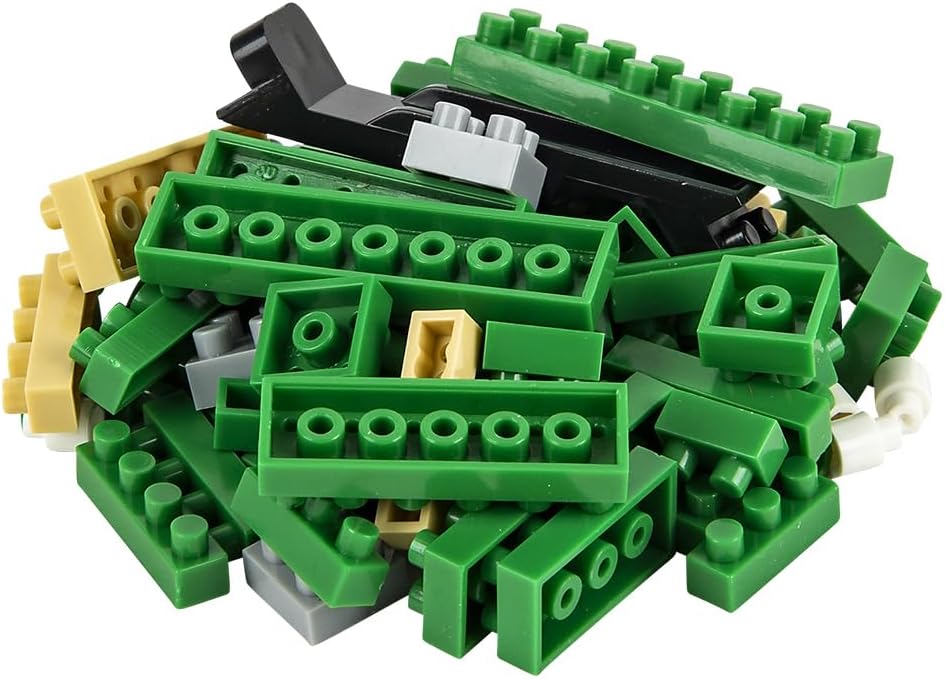 Pile of loose mini blocks