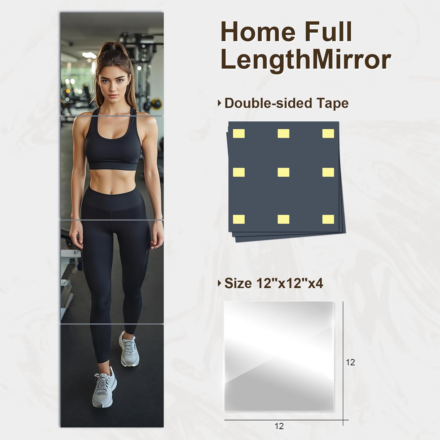 Reflect Your Style: SUNQUEEN 12" x 12" Wall Mirror Review